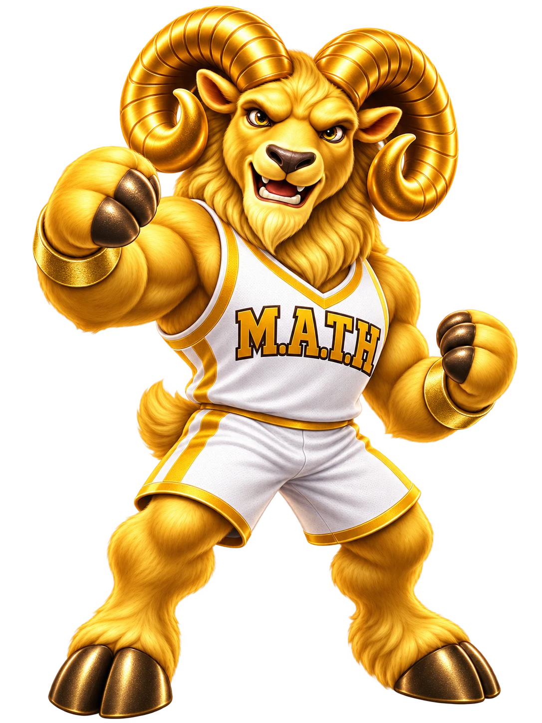 Golden Ram mascot