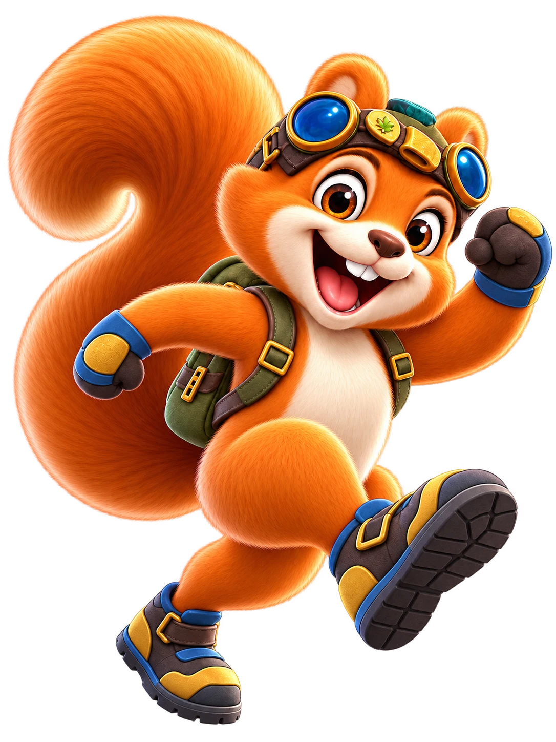 Squirrel mascot