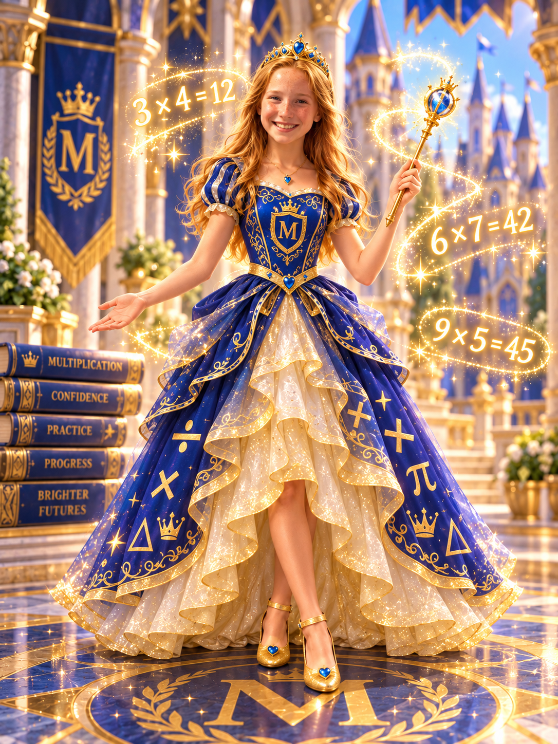 The M.A.T.H. Princess, guardian of Product Palace